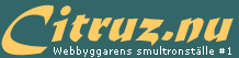 Citruz.nu  Webbyggarens smultronställe #1